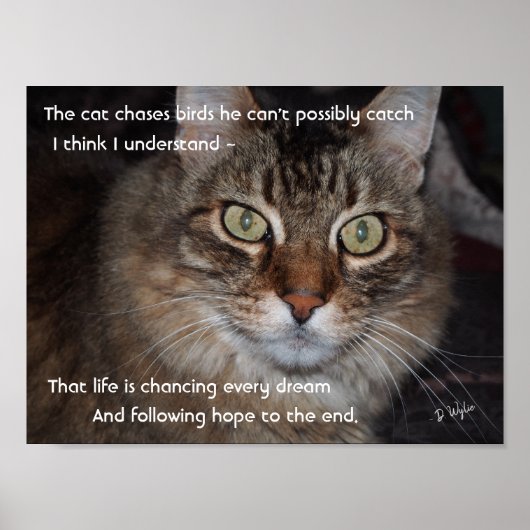 Behalt Jagd Träume Poster (Vorne)