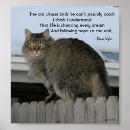 Behalt Jagd Träume Poster