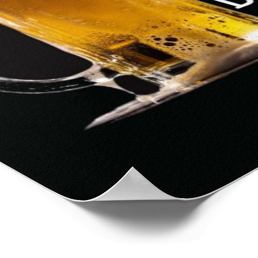 Behalt Kalm Poster (Ecke)