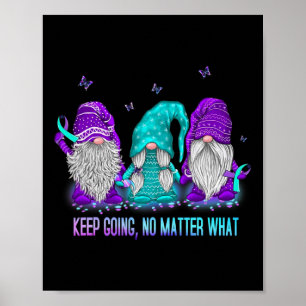 Behalt, kein Problem zu haben, Was wird Suizid-Prä Poster
