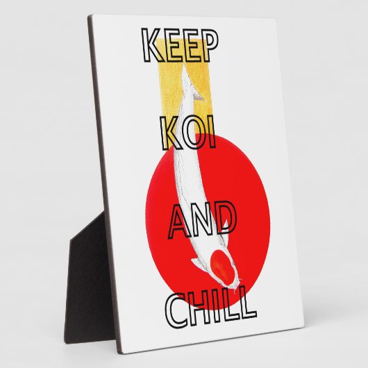 BEHALT KOI UND KIND FOTOPLATTE (Seite)