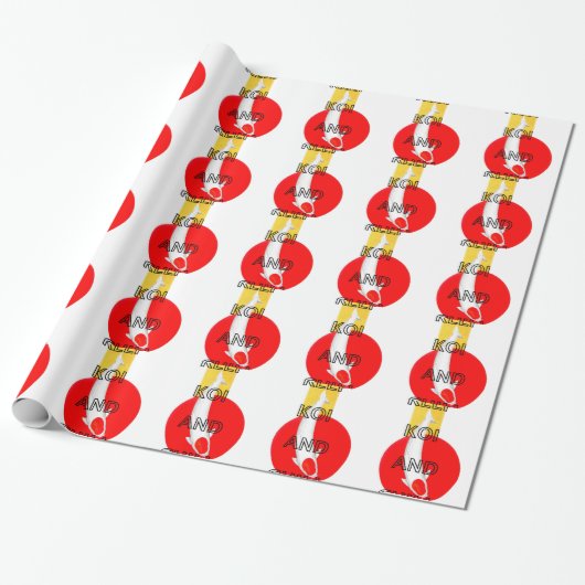 BEHALT KOI UND KIND GESCHENKPAPIER (Ungerollt)