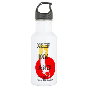 BEHALT KOI UND KIND TRINKFLASCHE