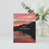 Behalt kommt zurück postkarte (Stehend Vorderseite)