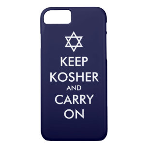 Behalt Kosher und Carry On Case-Mate iPhone Hülle