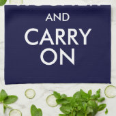 Behalt Kosher und Carry On Küchentuch (Gefaltet)