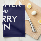 Behalt Kosher und Carry On Küchentuch (Viertel Falte)