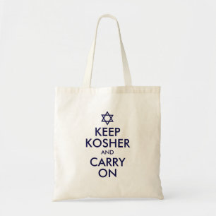 Behalt Kosher und Carry On Tragetasche