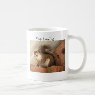Behalt Lächeln Eichhörnchen-Tasse Kaffeetasse