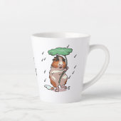 Behalt Lächeln glückliche Guinea Schweinchen genie Milchtasse (Rechts)