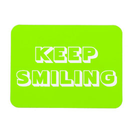 Behalt Lächeln, Grün von Chartreuse Magnet