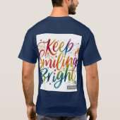 Behalt Lächeln hell T-Shirt (Rückseite)