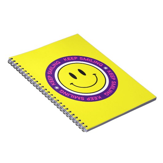 Behalt Lächeln Notizblock (Rechte Seite)