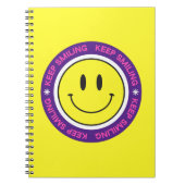 Behalt Lächeln Notizblock (Vorderseite)