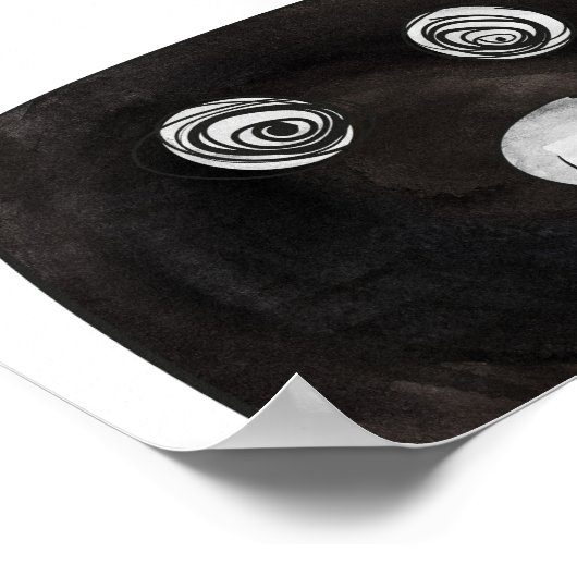 Behalt lächeln poster (Ecke)