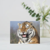 behalt lächeln postkarte (Stehend Vorderseite)