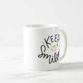 Behalt Lächeln Tasse (VorderseiteRechts)