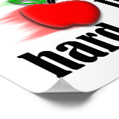 Behalt Leute weg Funny Poster (Ecke)