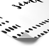 Behalt Life Simple Poster (Ecke)