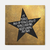 Behalt Love Anyway Magnet (Vorne)