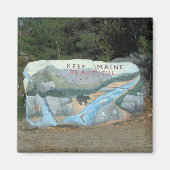 Behalt Maine Beautiful Magnet (Vorne)