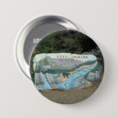 Behalt Maine Schönes Button (Vorne & Hinten)