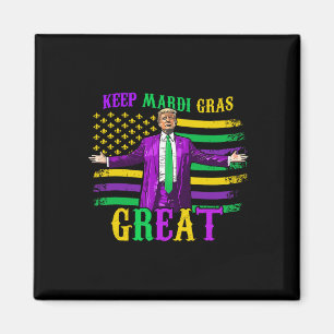 Behalt Mardi Gras Great Funny Trump Mardi Gras 202 Magnet