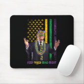Behalt Mardi Gras Great Funny Trump Mardi Gras 202 Mousepad (Mit Mouse)