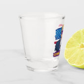 Behalt Mardi Gras Great Funny Trump Mardi Gras 202 Schnapsglas (Links)