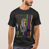 BEHALT MARDI GRAS GREAT Funny Trump Mardi Gras 202 T-Shirt (Vorderseite)