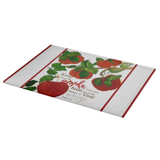 Behalt mir als Apfel deines Augenschneiders Schneidebrett (Ecke)