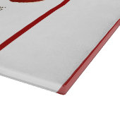 Behalt mir als Apfel deines Augenschneiders Schneidebrett (Ecke)