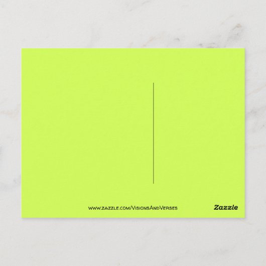 Behalt mir als den Apfel deines Auges Inspiration Postkarte (Rückseite)