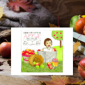 Behalt mir als den Apfel deines Auges Inspiration Postkarte