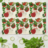 Behalt mir den Apfel deiner Augenküchenhandtücher! Geschirrtuch (Gefaltet)