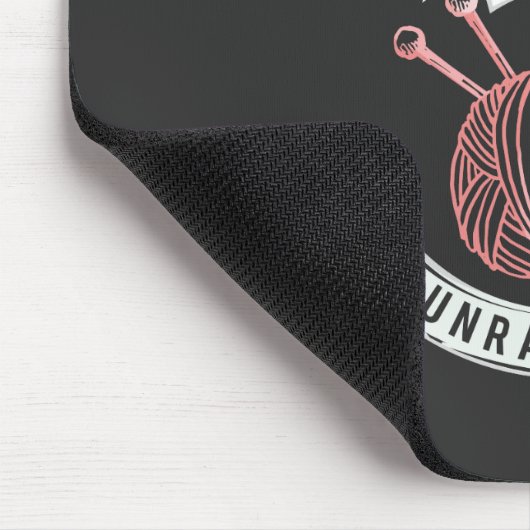 Behalt mir, den Beutel zu entwirren Mousepad (Ecke)