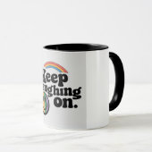 Behalt mit Lachen Tasse (VorderseiteRechts)