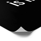 Behalt - Motivierend Poster (Ecke)