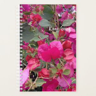 Behalt Motivierend rosa Blume Planer