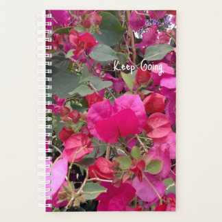 Behalt Motivierend rosa Blume Planer