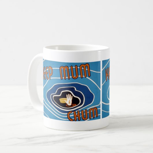 Behalt Mum Chum Kaffeetasse (Vorderseite Links)