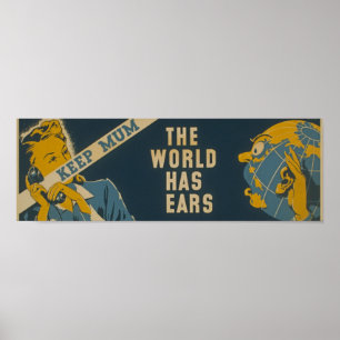 Behalt Mum Propaganda Poster