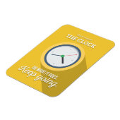 Behalt, nicht die Uhr gelb zu sehen Magnet (Linke Seite)