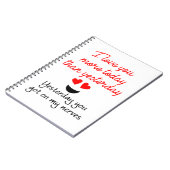 Behalt oder Design Notizblock (Linke Seite)