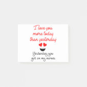 Behalt oder Design Post-it Klebezettel (Vorderseite)