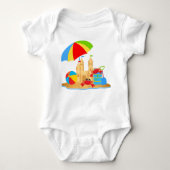 Behalt oder entwerfen Sie Ihren eigenen Körper - B Baby Strampler (Vorderseite)