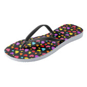 Behalt oder entwirft eigene Flip-Flops Badesandalen (Schrägansicht)