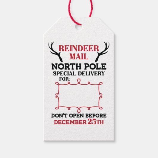 Behalt oder entwirft eigene Geschenketiketten Geschenkanhänger (Vorderseite)