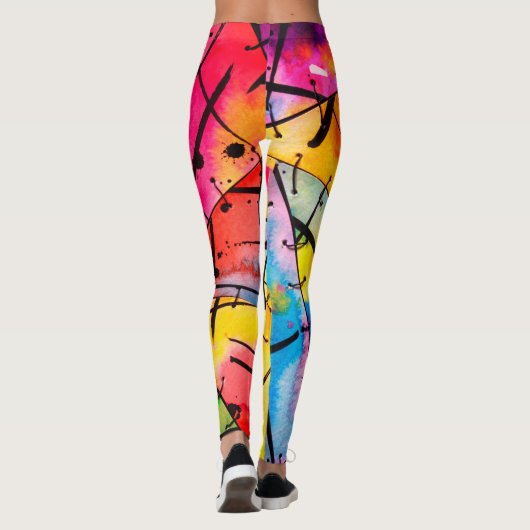 Behalt oder entwirft eigene Leggings (Rückseite)