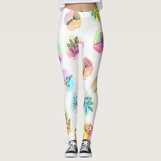 Behalt oder entwirft eigene Leggings (Vorderseite)